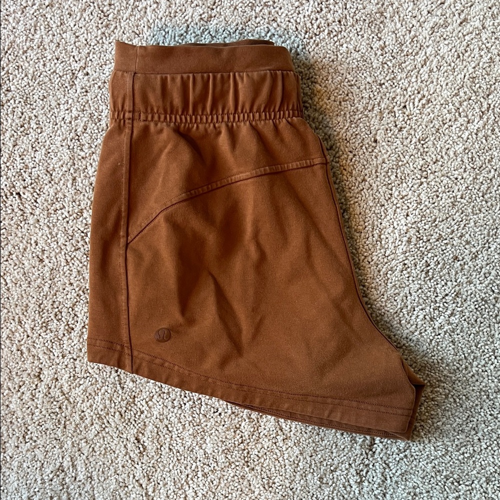 Lululemon Inner Glow Shorts – Brown – Size 0